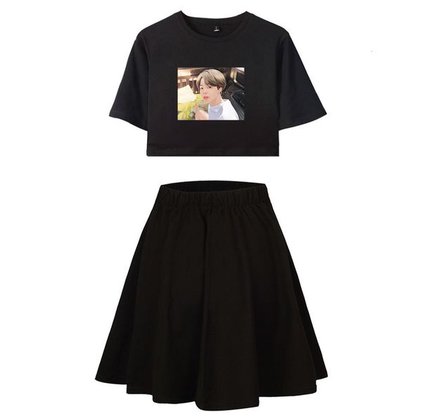 men's team 2019 event bts cartoon 2 leisure time clear female short skirt suit, Black;blue
men's team 2019 event bts cartoon 2 leisure time clear female short skirt suit, Black;blue