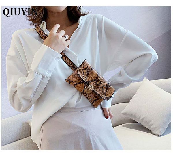 qiuyin korean fanny pack bag snake women's waist bag mini pack vintage leather waterproof pouch cross body belt hip
qiuyin korean fanny pack bag snake women's waist bag mini pack vintage leather waterproof pouch cross body belt hip