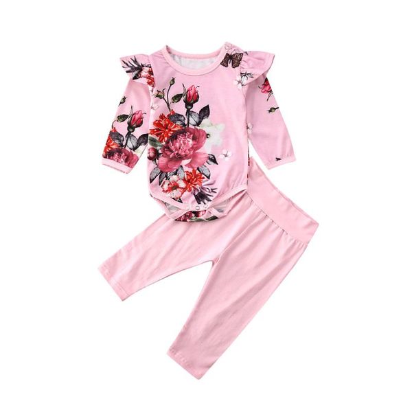 baby girl pink floral ruffle long long sleeve romper pants trousers 2pcs newborn infant girls spring clothes 0-24m, White
baby girl pink floral ruffle long long sleeve romper pants trousers 2pcs newborn infant girls spring clothes 0-24m, White