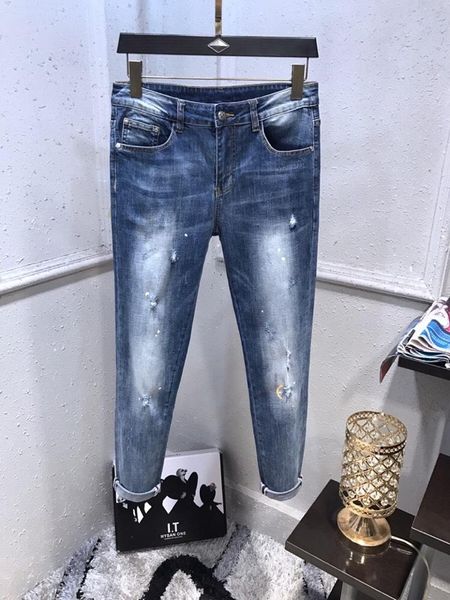 jeans designer fashion solid classic style jeans skinny fit motorcycle biker denim high street men's jeans hip hop us size 29-38, Blue
jeans designer fashion solid classic style jeans skinny fit motorcycle biker denim high street men's jeans hip hop us size 29-38, Blue
