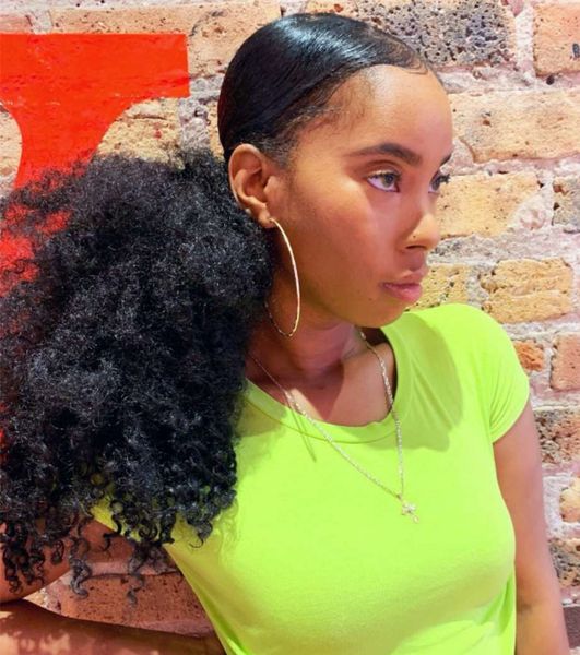 extened kinky curly ponytail human hair ponytail 8a curly human hair pony tails extensions natural 1b, Black
extened kinky curly ponytail human hair ponytail 8a curly human hair pony tails extensions natural 1b, Black