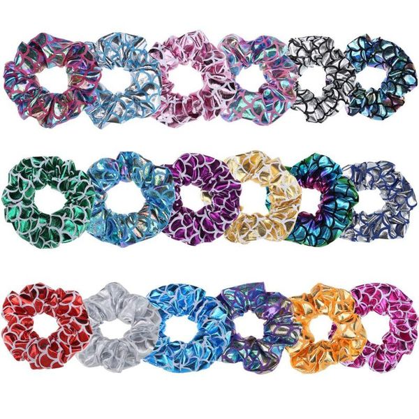new fashion european mermaid fish scale hair tie colorful scrunchies ponytail holder for girls women ties rope hair accessories, Slivery;white
new fashion european mermaid fish scale hair tie colorful scrunchies ponytail holder for girls women ties rope hair accessories, Slivery;white