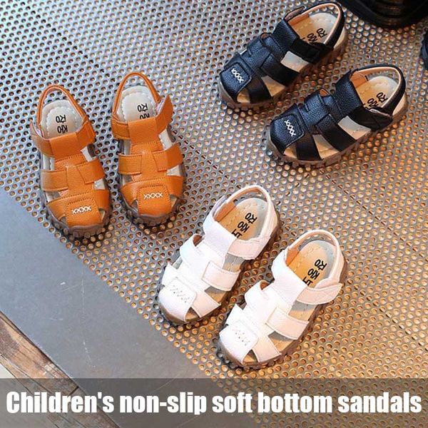kids boy closed toe soft bottom non-slip baotou leather sandals beach summer fashion sandals yh-17, Black;red
kids boy closed toe soft bottom non-slip baotou leather sandals beach summer fashion sandals yh-17, Black;red