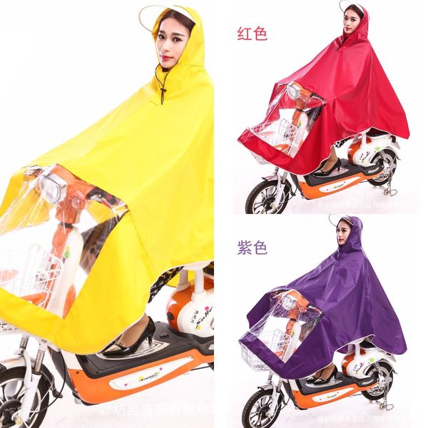 p5cmi electric car motorcycle cloak electric vehicle cloak poncho transparent brim thickened men's and women's motorcycle raincoat, Red;brown
p5cmi electric car motorcycle cloak electric vehicle cloak poncho transparent brim thickened men's and women's motorcycle raincoat, Red;brown