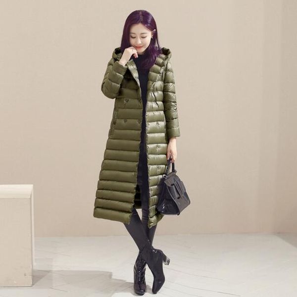 2019 autumn winter women duck downs jacket parkas long down coat ladies ultra light outerwear hooded coats plus size df818, Black;brown
2019 autumn winter women duck downs jacket parkas long down coat ladies ultra light outerwear hooded coats plus size df818, Black;brown
