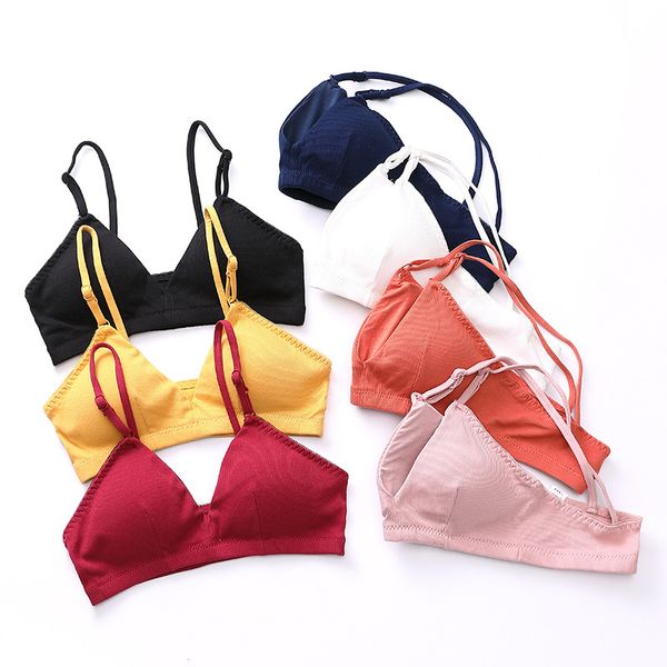 women pure cotton bra bralette ultrathin pure cotton brassiere solid tanks underwear, Red;black
women pure cotton bra bralette ultrathin pure cotton brassiere solid tanks underwear, Red;black