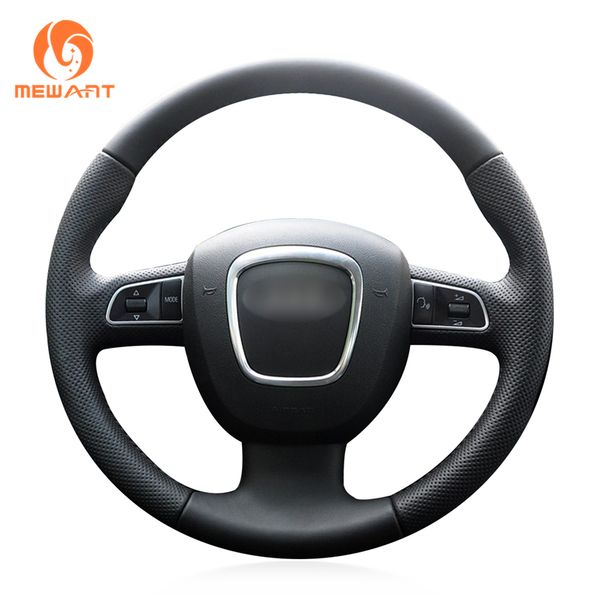 mewant black artificial leather steering wheel cover for a3 (8p) a4 (b8) a5 a8 a8 l q7 4 s4 s5 s6 s8 2007 seat exeo 2009
mewant black artificial leather steering wheel cover for a3 (8p) a4 (b8) a5 a8 a8 l q7 4 s4 s5 s6 s8 2007 seat exeo 2009
