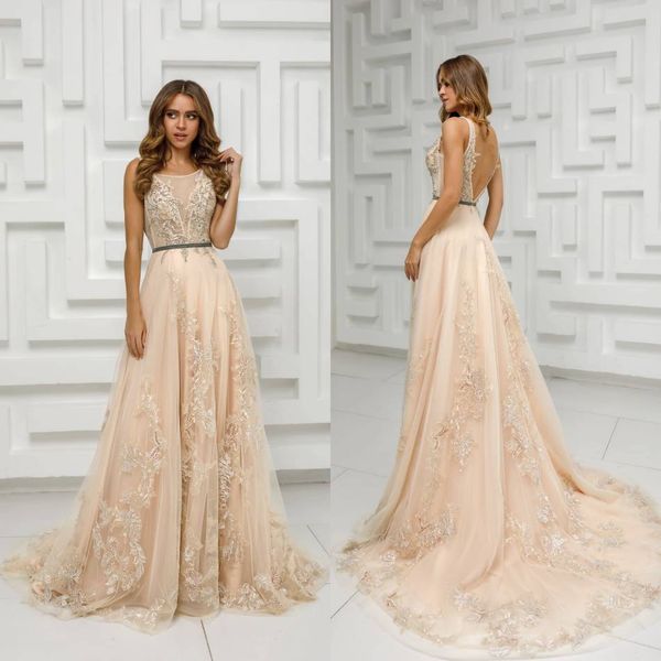 2020 modest beautiful jewel sleeveless backless a line evening dresses lace applique sequins formal dresses sweep train party gown, Black;red
2020 modest beautiful jewel sleeveless backless a line evening dresses lace applique sequins formal dresses sweep train party gown, Black;red