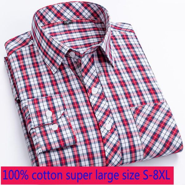 new arrival super large fashion 100% pure cotton plaid long sleeve summer thin loose casual shirts men shirt plus size s-7xl 8xl, White;black
new arrival super large fashion 100% pure cotton plaid long sleeve summer thin loose casual shirts men shirt plus size s-7xl 8xl, White;black