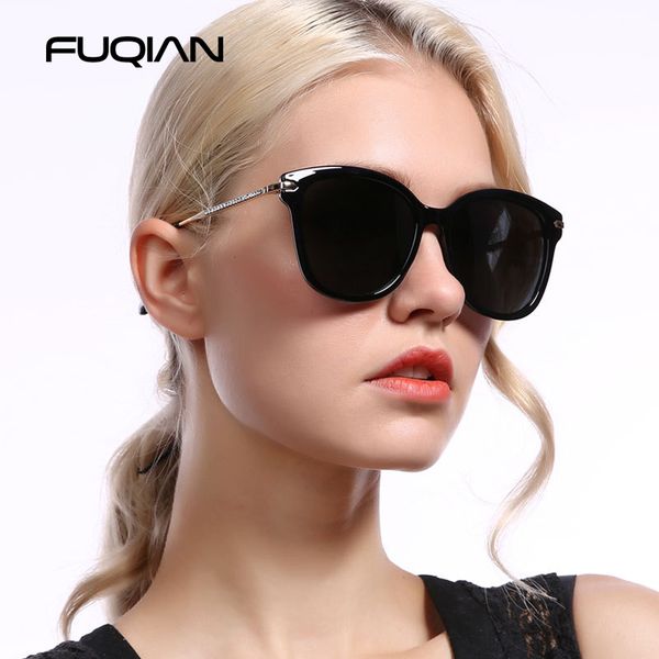 fuqian brand new cat eye polarized lady sunglasses unique design diamond temple sunglass beautiful driving eyeglass uv400, White;black
fuqian brand new cat eye polarized lady sunglasses unique design diamond temple sunglass beautiful driving eyeglass uv400, White;black