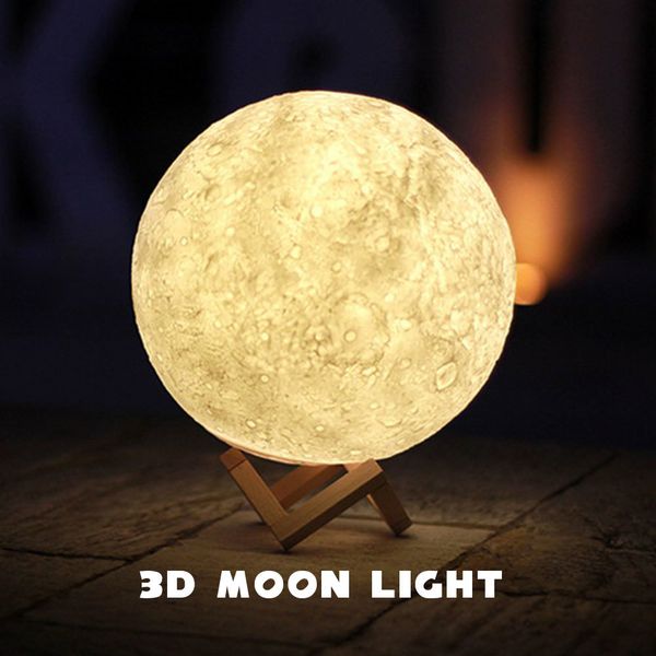 3d print moon lamp night light dimmable led night lights rechargeable moon light 2 color change touch switch bedroom home decor 
3d print moon lamp night light dimmable led night lights rechargeable moon light 2 color change touch switch bedroom home decor