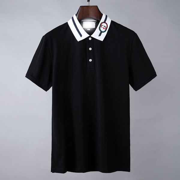new mens summer polo embroidery mens polo shirts fashion shirt men women high street casual tees size -xxxl white black a8, Gray 
new mens summer polo embroidery mens polo shirts fashion shirt men women high street casual tees size -xxxl white black a8, Gray