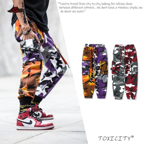 2020 harajuku camouflage patchwork elastic cargo pants men streetwear hip hop pocket lover jogger pants women sweat, Black
2020 harajuku camouflage patchwork elastic cargo pants men streetwear hip hop pocket lover jogger pants women sweat, Black