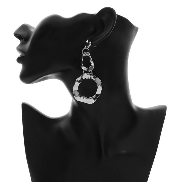 fashion hoop earrings jewelry women earrings gold silver colors irregular circle alloy earrings simplicity geometry ear rings, Golden;silver
fashion hoop earrings jewelry women earrings gold silver colors irregular circle alloy earrings simplicity geometry ear rings, Golden;silver