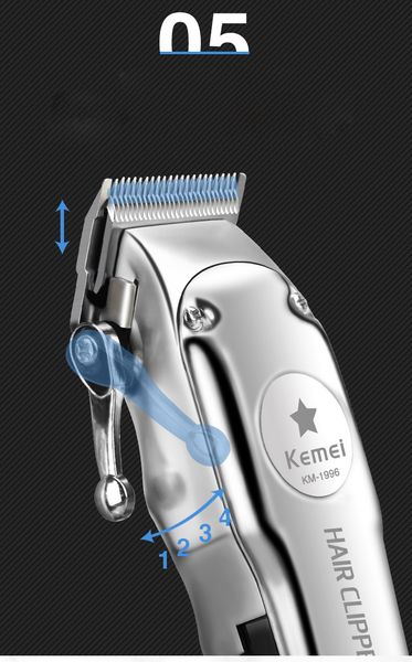 new cuchillo de barba cortapelos kemei km-1997 professional hair clipper electric cordless hair trimmer for hair cutter cutting machine barb
new cuchillo de barba cortapelos kemei km-1997 professional hair clipper electric cordless hair trimmer for hair cutter cutting machine barb