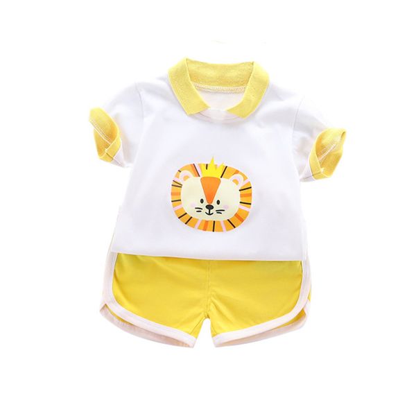 summer fashion clothes children short sleeve clothing baby boy girl cartoon lapel t shirt shorts 2pcs/sets kid toddler tracksuit, White
summer fashion clothes children short sleeve clothing baby boy girl cartoon lapel t shirt shorts 2pcs/sets kid toddler tracksuit, White