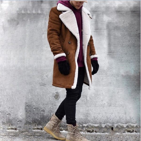 2018 fashion winter new jacket men warm coat fashion casual parka medium-long thickening coat men for winter wool, Black
2018 fashion winter new jacket men warm coat fashion casual parka medium-long thickening coat men for winter wool, Black