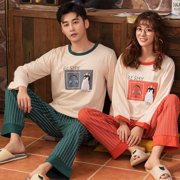 couples lingerie casual animal print cotton pajamas for women autumn homewear men sleepwear pijama female 3xl, Black;red
couples lingerie casual animal print cotton pajamas for women autumn homewear men sleepwear pijama female 3xl, Black;red