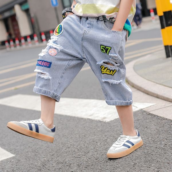 20370 children's 2020 casual pants thin boys' medium and casual pants and jeans large children's smiling face hole jeans shor, Blue
20370 children's 2020 casual pants thin boys' medium and casual pants and jeans large children's smiling face hole jeans shor, Blue