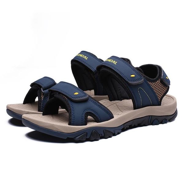 new sandals men's summer beach shoes korean leisure shoes youth trend open-toed sandals, Black
new sandals men's summer beach shoes korean leisure shoes youth trend open-toed sandals, Black