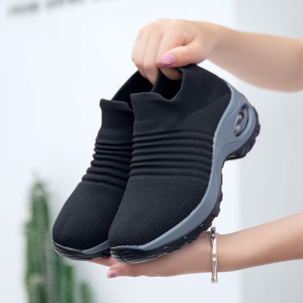 flats shoes women incresed socks slip on shoes for women breathable outdoor casual walking, Black
flats shoes women incresed socks slip on shoes for women breathable outdoor casual walking, Black