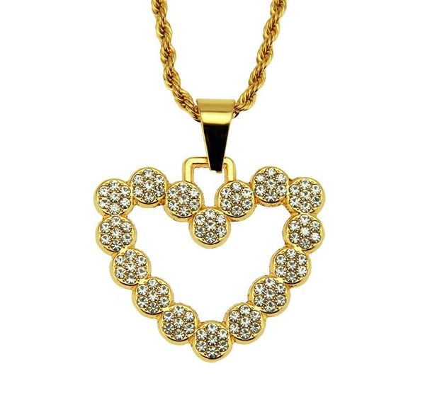 hip hop personality peach heart pendant necklaces for men women religion christianity luxury necklace jewelry gold plated copper zircons twi, Silver
hip hop personality peach heart pendant necklaces for men women religion christianity luxury necklace jewelry gold plated copper zircons twi, Silver
