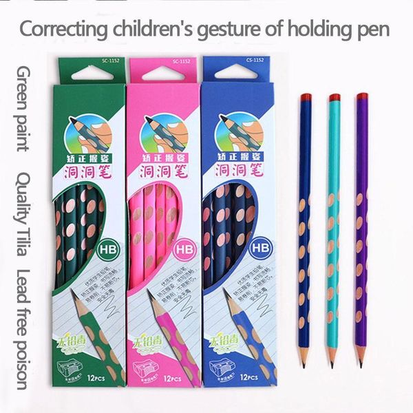 12pcs triangle wooden hb pencil correction writing posture pencil school office stationery cartoon healthy standard
12pcs triangle wooden hb pencil correction writing posture pencil school office stationery cartoon healthy standard