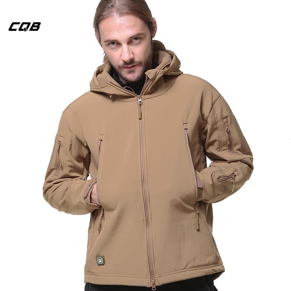 cqb outdoor men's softshell jackets sports camping hiking tactical male fleece climbing clothes windproof hunting coat, Blue;black
cqb outdoor men's softshell jackets sports camping hiking tactical male fleece climbing clothes windproof hunting coat, Blue;black