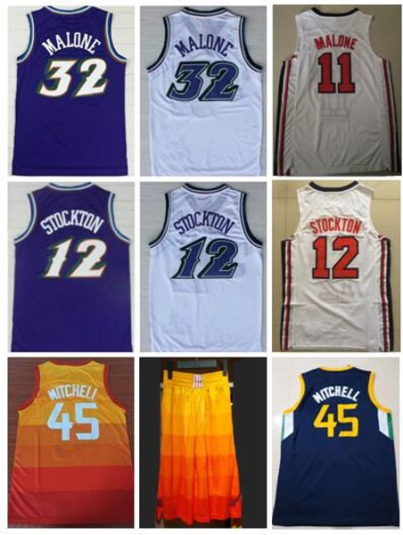 embroidery vintage #32 karl malone jersey #12 john stockton jersey purple white sportwear donovan mitchell orange stitched, Black;blue
embroidery vintage #32 karl malone jersey #12 john stockton jersey purple white sportwear donovan mitchell orange stitched, Black;blue
