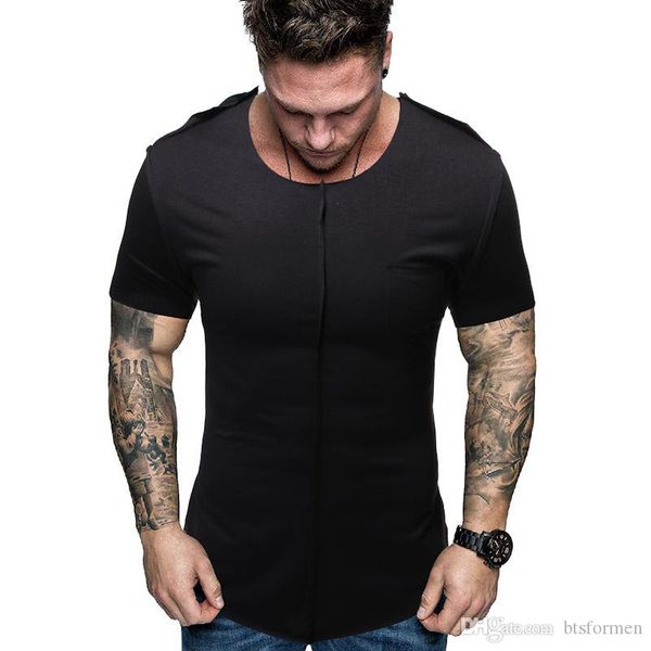 обшитую панелями сплошной цвет mens конструктора tshirt тонкий дышащий с коротким рукавом мужские тройники повседневная мода подростковая то, White;black
обшитую панелями сплошной цвет mens конструктора tshirt тонкий дышащий с коротким рукавом мужские тройники повседневная мода подростковая то, White;black