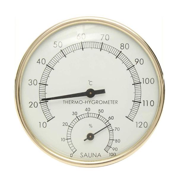 sauna thermometer metal dial hygrometer humidity temperature measurement meter indoor room accessory
sauna thermometer metal dial hygrometer humidity temperature measurement meter indoor room accessory