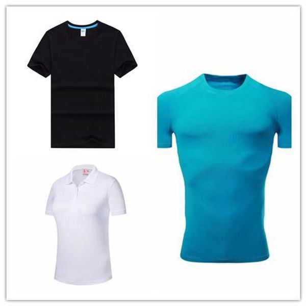 men polo or women long shirt classic silk fiber short sleeve uniform t-shirt tde-86, Black
men polo or women long shirt classic silk fiber short sleeve uniform t-shirt tde-86, Black