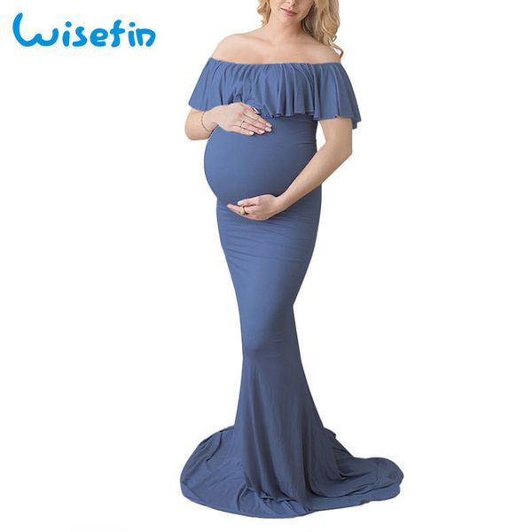 women maternity dresses gown summer shoulderless pregnancy clothes shooting p maternity dresses wedding party dress p20 y190522, White
women maternity dresses gown summer shoulderless pregnancy clothes shooting p maternity dresses wedding party dress p20 y190522, White