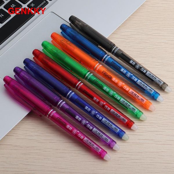 8/16pcs/set gel pen 0.5mm erasable pen refills colorful 8 color creative drawing tools student writing tools office stationery
8/16pcs/set gel pen 0.5mm erasable pen refills colorful 8 color creative drawing tools student writing tools office stationery