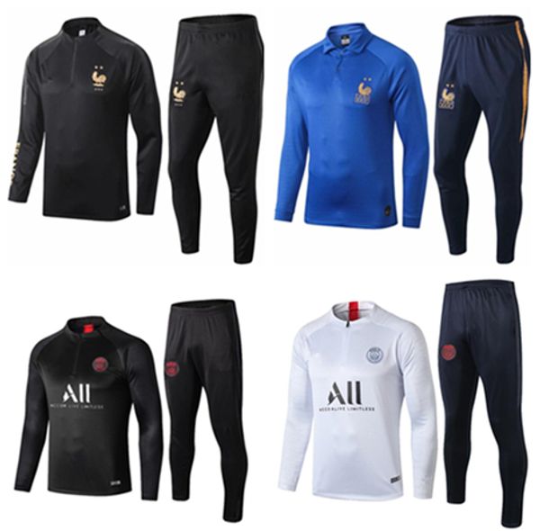 new 2019 2020 soccer tracksuit 19/20 mbappe hazard real madrid chandal tracksuit fr paris football training suit, Black
new 2019 2020 soccer tracksuit 19/20 mbappe hazard real madrid chandal tracksuit fr paris football training suit, Black