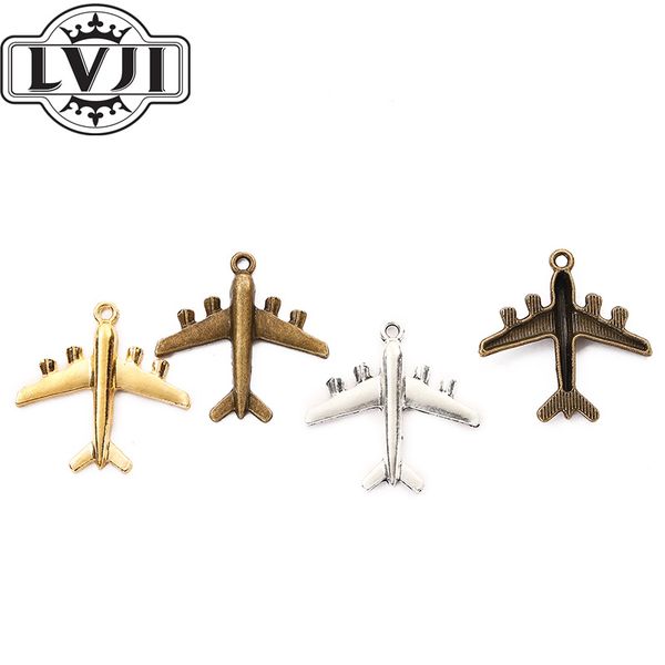 6pcs vintage zinc alloy charms aircraft pendant fit bracelet necklace metal jewelry accessories making 5977, Bronze;silver
6pcs vintage zinc alloy charms aircraft pendant fit bracelet necklace metal jewelry accessories making 5977, Bronze;silver