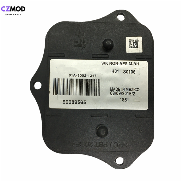 czmod original 90089565 headlight wk non-afs m-rh control module 61a-3002-1317 h01 s0106 90089565 used car light accessories
czmod original 90089565 headlight wk non-afs m-rh control module 61a-3002-1317 h01 s0106 90089565 used car light accessories