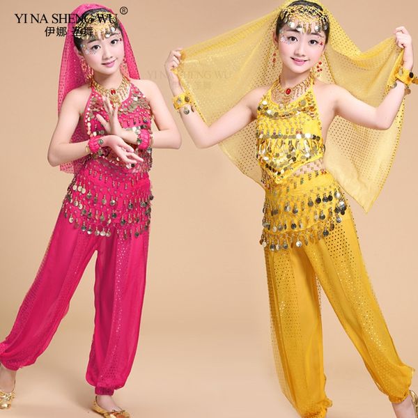 bollywood belly dance costumes set oriental dance children costumes clothes bellydance performance suit india 5 colors, Black;red
bollywood belly dance costumes set oriental dance children costumes clothes bellydance performance suit india 5 colors, Black;red