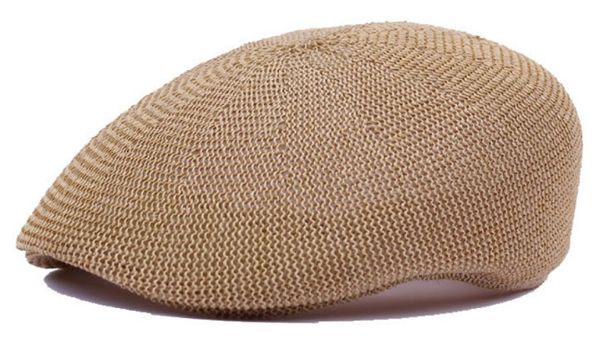 new 10pcs/lot the aged man summer straw-woven mesh breathable beret sunscreen hat, Blue;gray
new 10pcs/lot the aged man summer straw-woven mesh breathable beret sunscreen hat, Blue;gray
