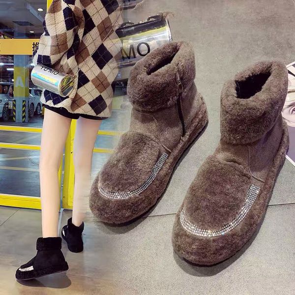 shoes women's mid calf boots australia winter footwear booties woman 2019 low heel boots-women lace up luxury designer round, Black
shoes women's mid calf boots australia winter footwear booties woman 2019 low heel boots-women lace up luxury designer round, Black