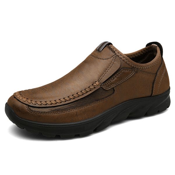 man shoes spring autumn leather fashion mens casual shoes outdoor sneakers men loafers ultralight breathable moccasins men, Black
man shoes spring autumn leather fashion mens casual shoes outdoor sneakers men loafers ultralight breathable moccasins men, Black