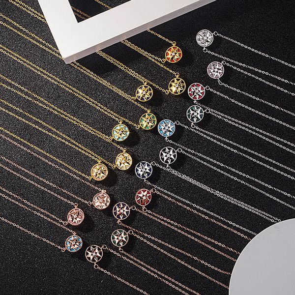 women's necklace s925 sterling silver lucky compass fashion round star blank shell pendant clavicle chain 2019 new rose gold
women's necklace s925 sterling silver lucky compass fashion round star blank shell pendant clavicle chain 2019 new rose gold