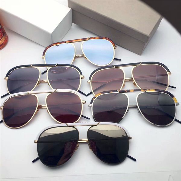 fashion designer sunglasses classic uv400 protective eyeglasses desertic eyeglasses pilot frame with highest quality original frame, White;black
fashion designer sunglasses classic uv400 protective eyeglasses desertic eyeglasses pilot frame with highest quality original frame, White;black