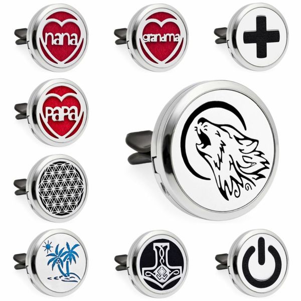 30mm car diffuser vent clip locket coconut tree wolf magnetic essential oil perfume locket with 10pcs pads gifts, Silver
30mm car diffuser vent clip locket coconut tree wolf magnetic essential oil perfume locket with 10pcs pads gifts, Silver