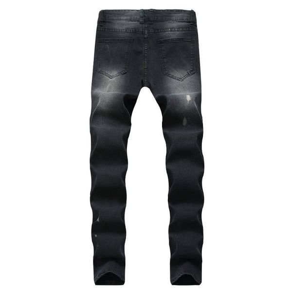 moomphya разрушенные дыры узкие джинсы мужчины стильный ripped проблемных джинсовой ьотте черный байкер джинсы хип-хоп streetwear мужчин, Blue
moomphya разрушенные дыры узкие джинсы мужчины стильный ripped проблемных джинсовой ьотте черный байкер джинсы хип-хоп streetwear мужчин, Blue