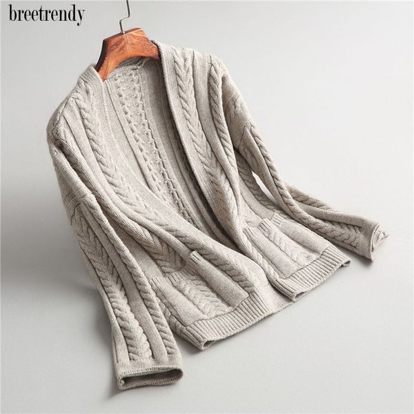 j897 fashion women sweet braid weave pattern double pockets deco long sleeve cardigan female casual knitted sweater outwear, White;black
j897 fashion women sweet braid weave pattern double pockets deco long sleeve cardigan female casual knitted sweater outwear, White;black