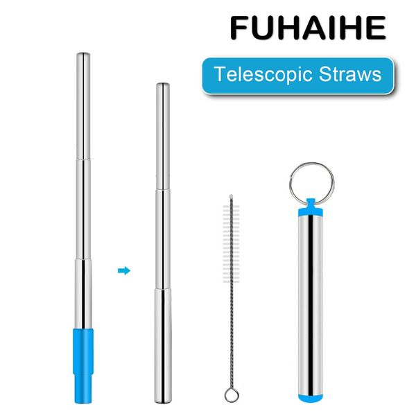 fuhaihe portable stainless steel drinking straw reusable straw with silicon tip,brush,and metal carry case
fuhaihe portable stainless steel drinking straw reusable straw with silicon tip,brush,and metal carry case