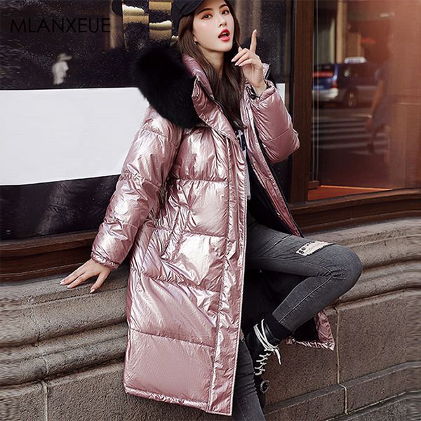 fashion glossy long down coat women winter casual reflective hooded thick warm down jacket ladies korean big size outerwear, Black
fashion glossy long down coat women winter casual reflective hooded thick warm down jacket ladies korean big size outerwear, Black