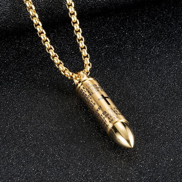 men's fashion necklace cross jesus jewelry wholesale stainless steel selling scripture shape bullet charm prayer postage pend wjus
men's fashion necklace cross jesus jewelry wholesale stainless steel selling scripture shape bullet charm prayer postage pend wjus