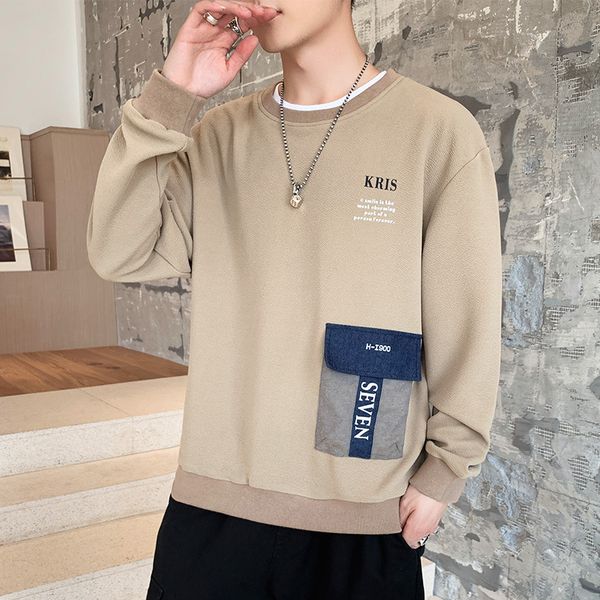 japanese streetwear pockets round neck solid hoodies men hip hop swag hipster loose hoodie sweatshirts harajuku couple clothes, Black
japanese streetwear pockets round neck solid hoodies men hip hop swag hipster loose hoodie sweatshirts harajuku couple clothes, Black